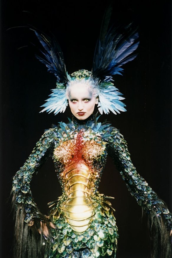 The otherworld creature as part of the Autumn/Winter 1997 collection.