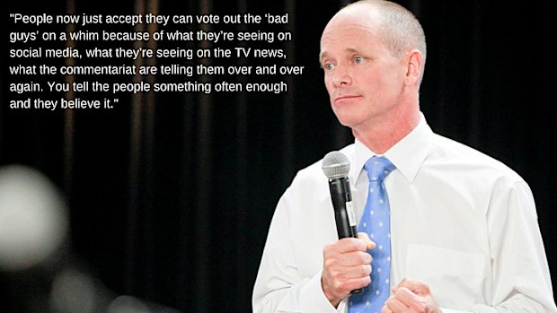 A quote from Can Do: Campbell Newman and the Challenge of Reform by Gavin King.