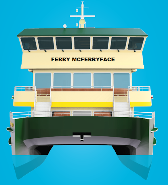 Ferry McFerryface will be renamed.