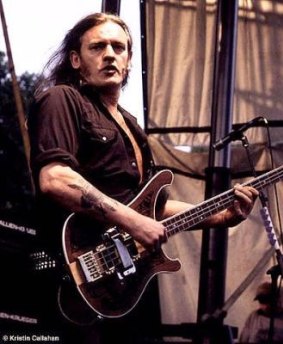 Lived life to the full: Lemmy.