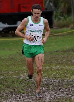 Steeplechaser James Nipperess runs 13 times a week.