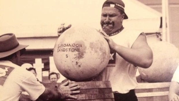 As well as entering the World's Strongest Man competition, Commander Edwards was a high-ranking Australian law enforcement officer and an former elite athlete.