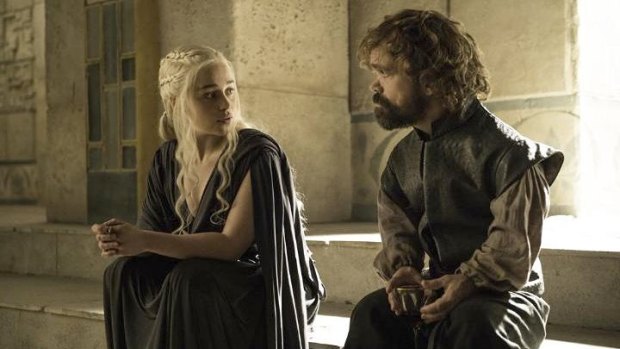 'You're in the great game now': Tyrion Lannister warns Daenerys Targaryen in Game of Thrones finale.