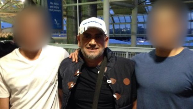 Khaled Khayat, pictured at Sydney Airport in 2014, is one of the men arrested.