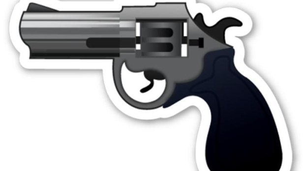 The court deemed the gun emoji to be a real threat. 