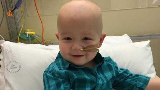 Bryson Miles needed 12 blood transfusions while he underwent chemotherapy for a brain tumour.