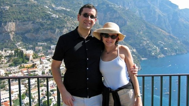 Late SurveyMonkey CEO David Goldberg with his wife, Facebook's Sheryl Sandberg.
