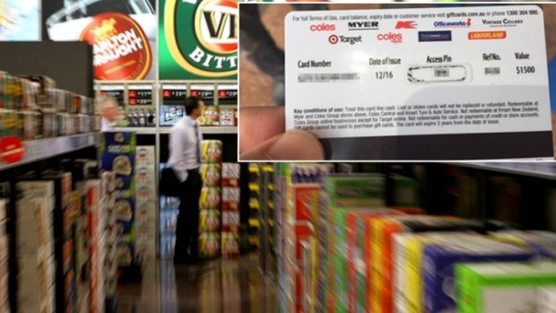 Some were handed out gift vouchers for $1500, redeemable at alcohol outlets like Liquorland.
