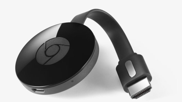 Google's tiny Chromecast adaptor makes it easy to fling video from your computer or handheld gadgets to your television.