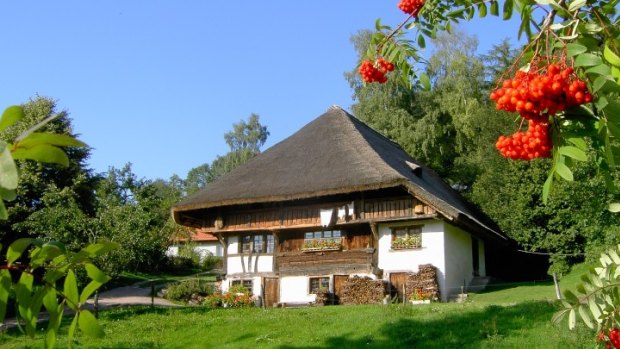 Berta's cottage aka the Bauernhausmuseum Schneiderhof.
