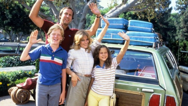 The Griswolds embarked on a family vacation with Gran.