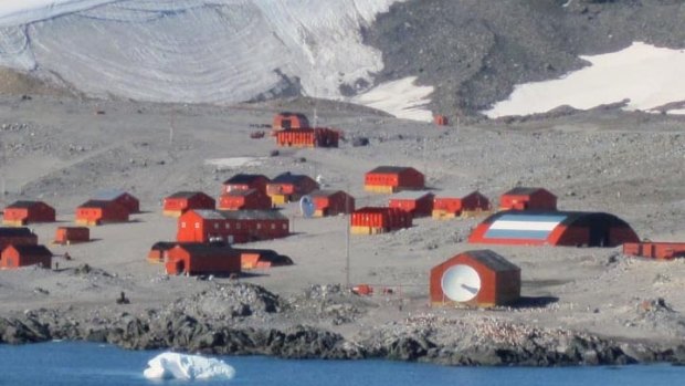 Esperanza Base, on the Antarctic Peninsula.