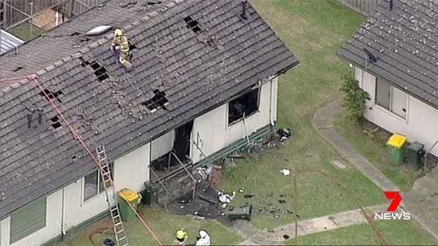 A man died in the unit fire at Preston on Good Friday.