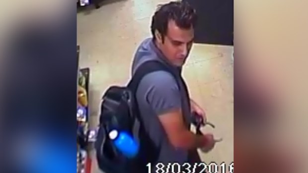 Police want to speak to this man about a series of armed robberies in Perth's south.
