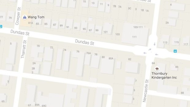 Police closed off Dundas Street, between Cowper and Newcastle streets, just before 5pm on Wednesday, but have since reopened the area.