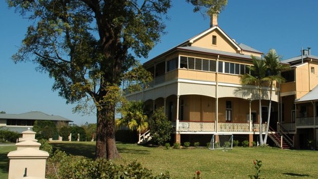 One of Brisbane's grandest houses, Rhyndarra, in Yeronga.