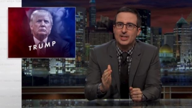 John Oliver attacks Donald 'Drumpf'