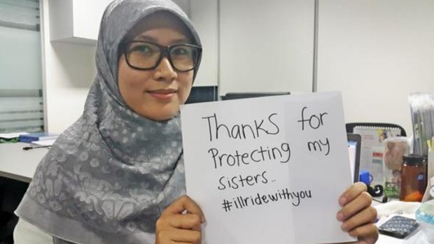#illridewithyou: online users continue to tweet their support for the local Muslim community.