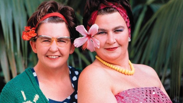 the Topp Twins, Lynda and Jools, are performing in Melbourne this month.
