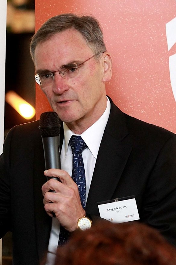 'This is a bit of paradise, Australia, for white collar,' ASIC boss Greg Medcraft said on Tuesday, before hosing down his comments a day later.