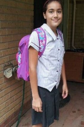 This image of Tiahleigh Palmer was released in the search for the schoolgirl.