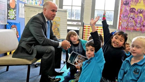 Adrian Piccoli says parents should focus more on their child's education.