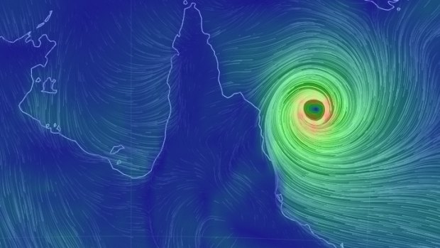 Cyclone Nathan's winds may gust to 260km/h.