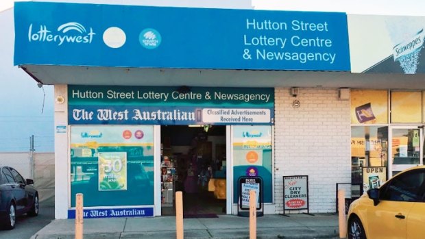 Five of the Maddington man's winning six tickets were bought from here.