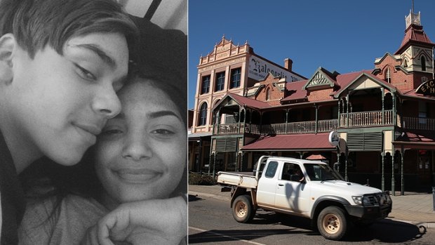 Elijah Doughty and his girlfriend Koshanta Smith-Reynolds typify a generation of 'lost' indigenous teens in Kalgoorlie, where the riches beneath the surface contrast sharply with poverty above it.