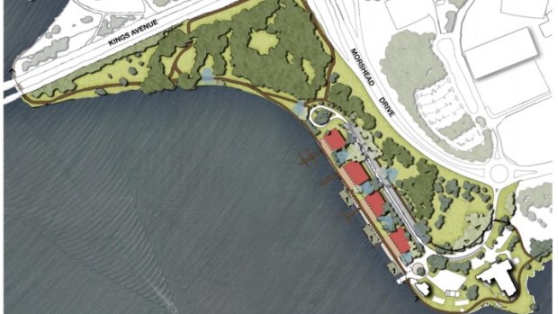 Plans for recreational development in Grevillea Park, Lake Burley Griffin.