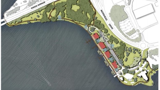 Plans for recreational development in Grevillea Park, Lake Burley Griffin.
