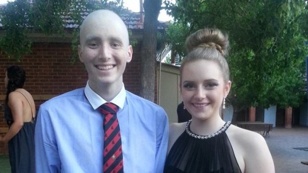 Paddy O'Brien was diagnosed with Ewing sarcoma in his leg in year 11. 