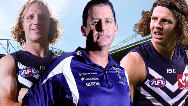 David Mundy and Ross Lyon have had to address rumours around Nat Fyfe.
