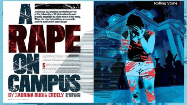 <i>Rolling Stone's</i> since redacted story, 'A Rape On Campus'.