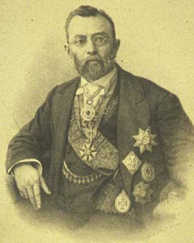 Mentor and rival: Baron Ferdinand von Mueller.
