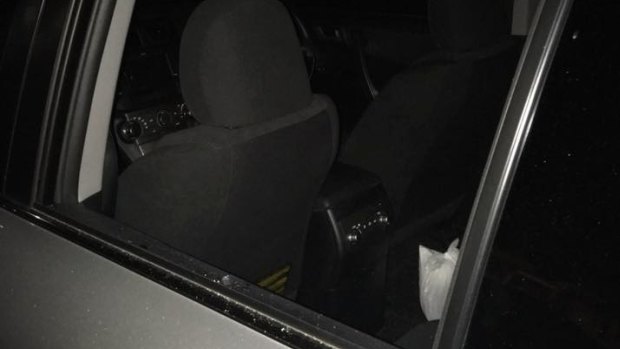 This break-in happened while the car's owner was watching a film in Fremantle.