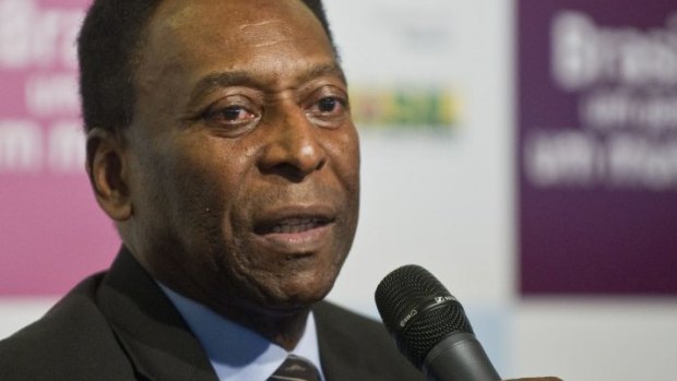 Pele: told to go "back in the museum".