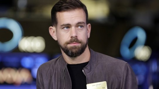 Twitter chief Jack Dorsey.