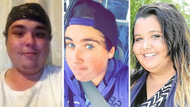 Tragedy: Jake Chaffey (left) and Claudia Chown (centre), who died this week and Rickie-lee Atkinson (right), who died on May 14. <em>Photos: Facebook, Kelly Manwaring</em>