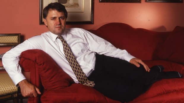"Malcolm doesn't create neutral feelings..." Malcolm Turnbull poses in 1991 for Good Weekend