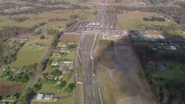 Leppington land will be released for development in five stages. Work on supporting infrastructure begins next year. 