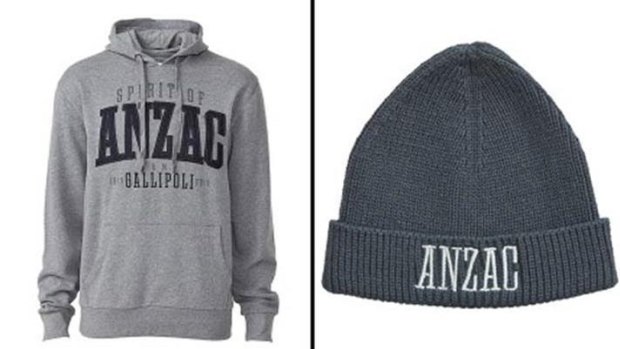 Camp Gallipoli merchandise withdrawn from sale at Target.