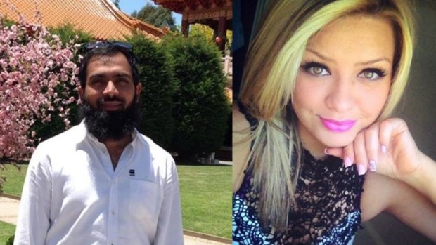 Hafeez Ahmed Bhatti, left, and Stacey Eden, right.