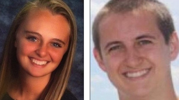 Michelle Carter and Conrad Roy.