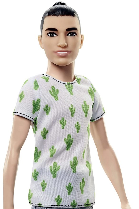 Ken's man-bun makeover.