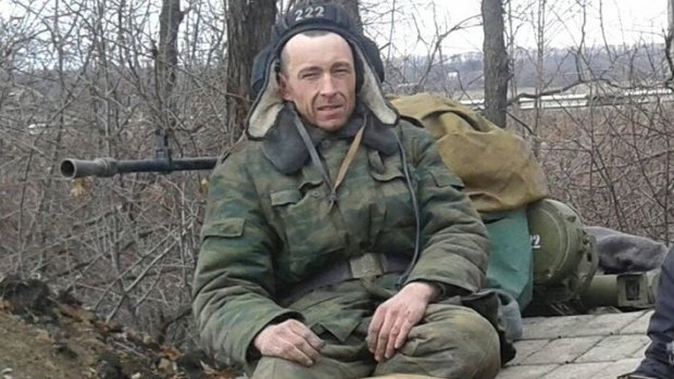 Alexey Chaban found this image on a mobile phone that a Russian tank commander left in his vehicle after it was hit. It's unknown where it was taken, but Chaban believes the man pictured is the tank's former commander.  