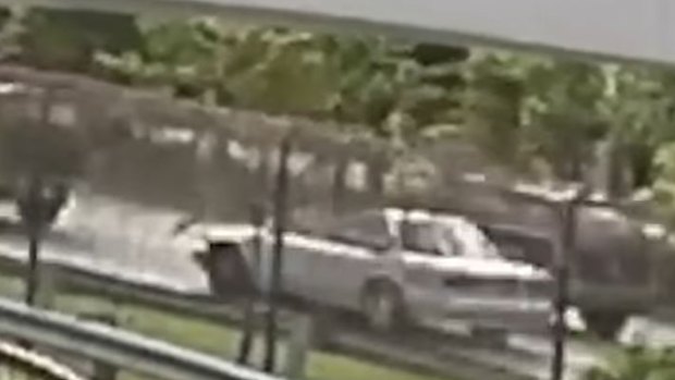 An image of the pastor's car from CCTV.