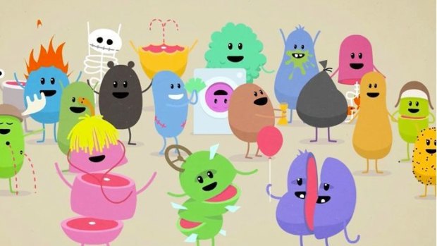 Animated figures from the Dumb Ways to Die campaign.
