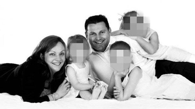 Allison and Gerard Baden-Clay, with their three children.