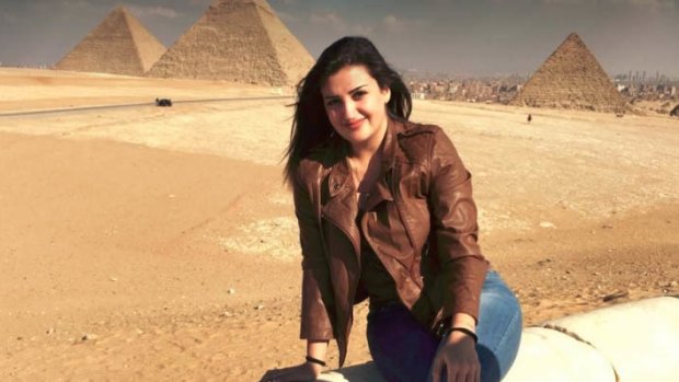 Tourist Mona el-Mazbouh was originally sentenced to eight years' jail in Egypt.
